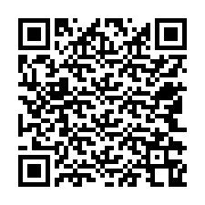 QR Code pour le numéro de téléphone +12542368128