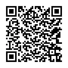 Código QR para número de teléfono +12542369901