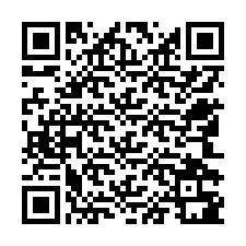 QR код за телефонен номер +12542381708