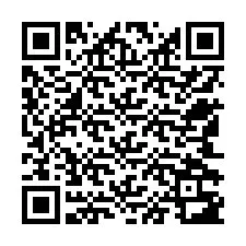 QR-code voor telefoonnummer +12542383384