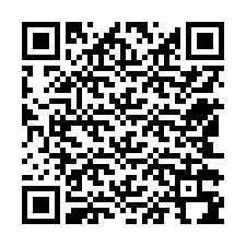 Código QR para número de teléfono +12542394896