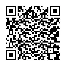 Código QR para número de teléfono +12542398839