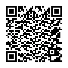 QR-koodi puhelinnumerolle +12542402173