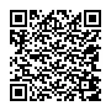 Codice QR per il numero di telefono +12542407118