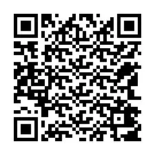 Código QR para número de telefone +12542407911