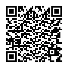 Codice QR per il numero di telefono +12542418148