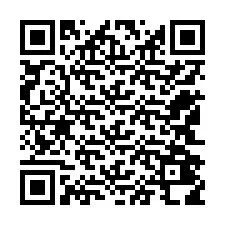 QR-Code für Telefonnummer +12542418375