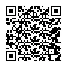 QR-koodi puhelinnumerolle +12542418773