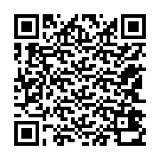 Kod QR dla numeru telefonu +12542430875