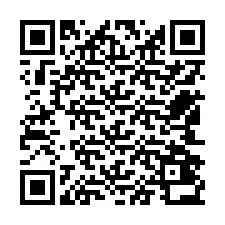 QR-код для номера телефона +12542432387