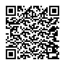 QR-code voor telefoonnummer +12542432388