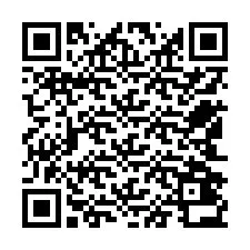 Kode QR untuk nomor Telepon +12542432393