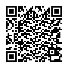 QR-code voor telefoonnummer +12542432490