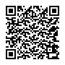 Kode QR untuk nomor Telepon +12542432884