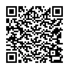 QR Code pour le numéro de téléphone +12542433182