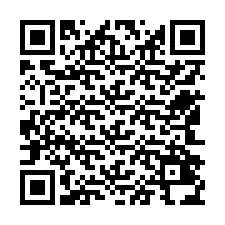 QR-Code für Telefonnummer +12542434646