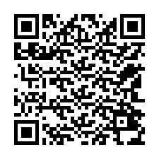 QR-Code für Telefonnummer +12542434651