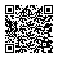 Código QR para número de teléfono +12542438008