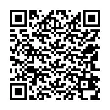 Kod QR dla numeru telefonu +12542438054