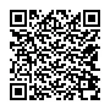 QR код за телефонен номер +12542438236