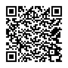 Kode QR untuk nomor Telepon +12542438237