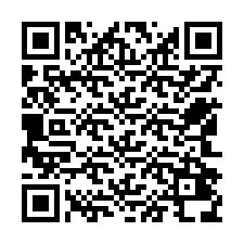 Kode QR untuk nomor Telepon +12542438243