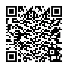 Kode QR untuk nomor Telepon +12542463429