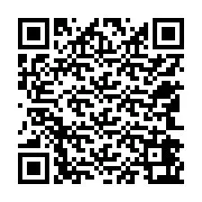 Codice QR per il numero di telefono +12542463818