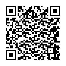 QR Code pour le numéro de téléphone +12542467162