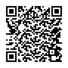 QR Code pour le numéro de téléphone +12542470176