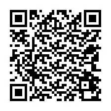 QR-code voor telefoonnummer +12542470704