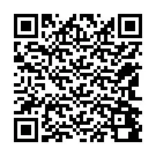 Código QR para número de teléfono +12542480351