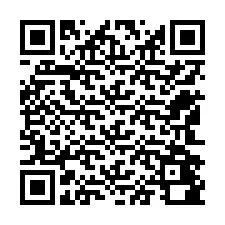 Kod QR dla numeru telefonu +12542480355