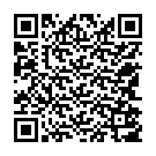 QR Code สำหรับหมายเลขโทรศัพท์ +12542507174