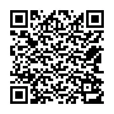 QR-Code für Telefonnummer +12542513687