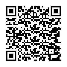 Código QR para número de telefone +12542513688