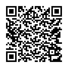 Codice QR per il numero di telefono +12542513689