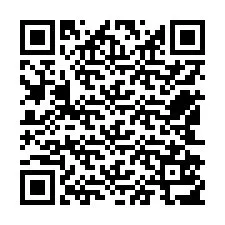 Código QR para número de telefone +12542517197