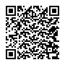 QR код за телефонен номер +12542536526