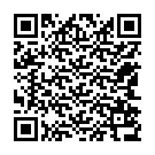 QR-Code für Telefonnummer +12542536585