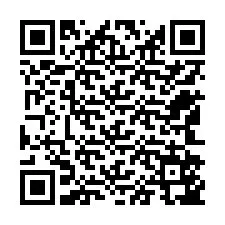 QR kód a telefonszámhoz +12542547415