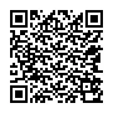 QR Code pour le numéro de téléphone +12542570488