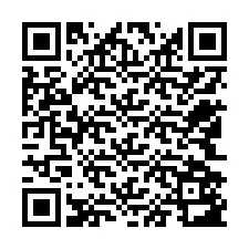 QR-код для номера телефона +12542583329