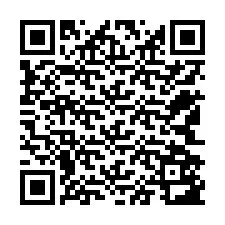 QR код за телефонен номер +12542583331