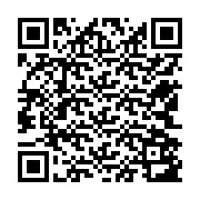 QR-Code für Telefonnummer +12542583332