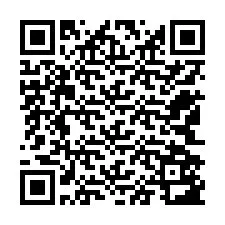 Código QR para número de telefone +12542583335