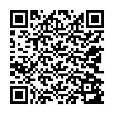 QR Code สำหรับหมายเลขโทรศัพท์ +12542583338
