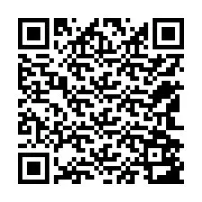 QR Code pour le numéro de téléphone +12542583351