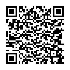 Codice QR per il numero di telefono +12542585178