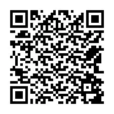 QR-Code für Telefonnummer +12542587717